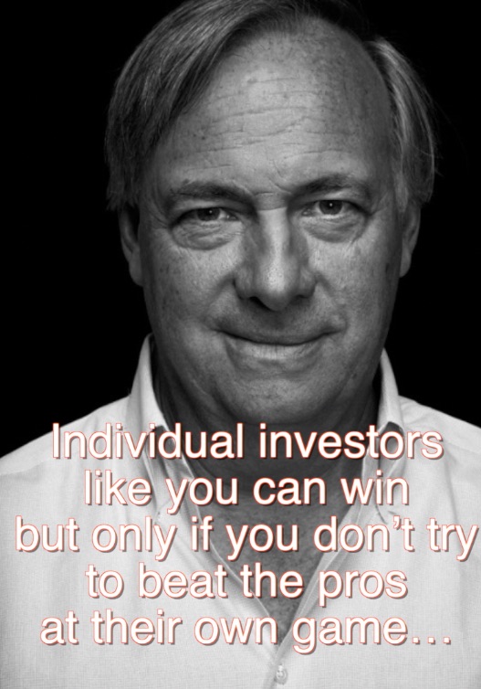Individual investors like you can win - but only if you don’t try to beat the pros at their own game
