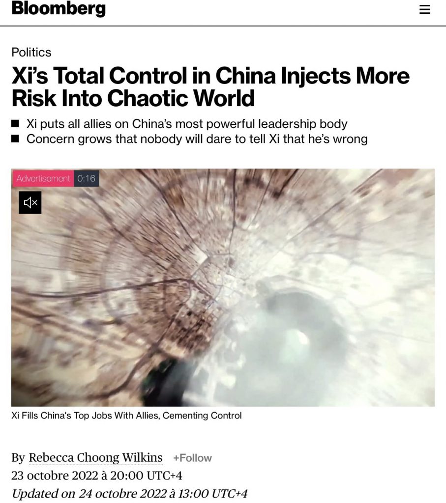 Xi prend le controle total