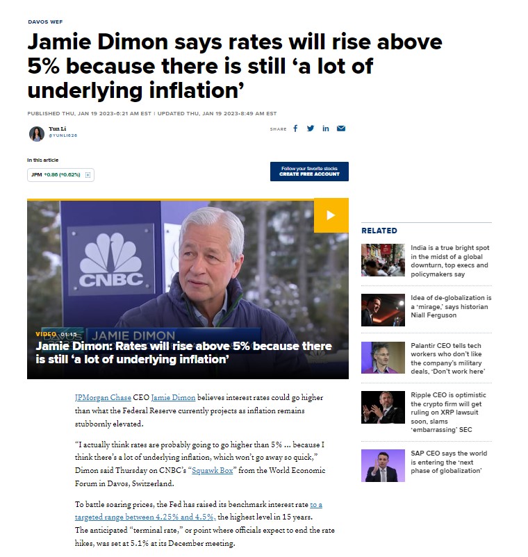 Jamie Dimon, PDG de JPMorgan