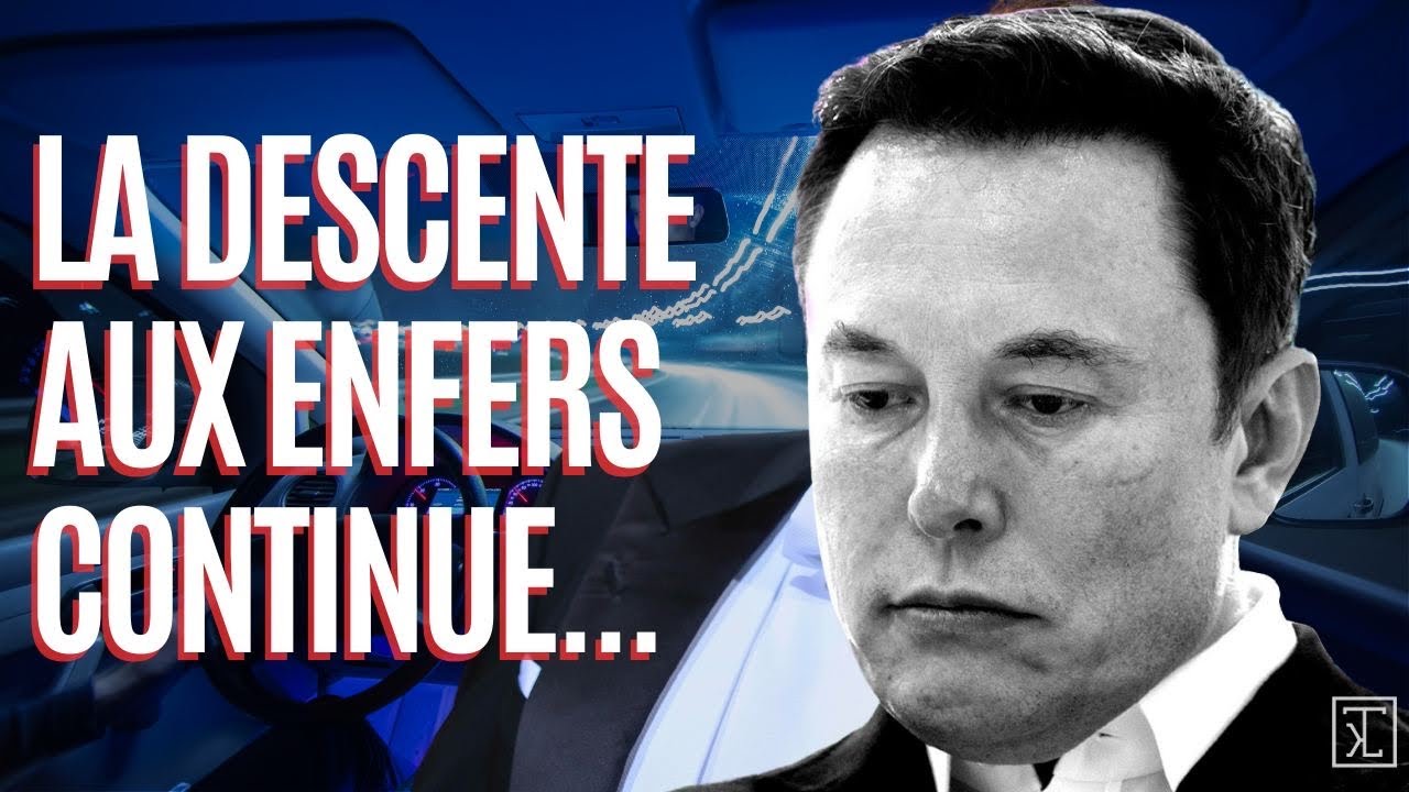 La descente de Tesla continue